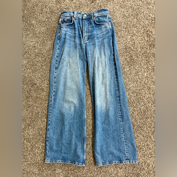 Reformation Cary Slouchy High Rise Wide Leg Jean in Colorado - Picture 6 of 12